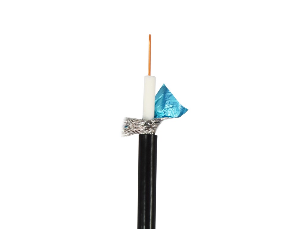 SYWV-50型 無線(xiàn)通信用(yòng)50Ω泡沫聚烯烴絕緣編織外導體(tǐ)射頻同軸